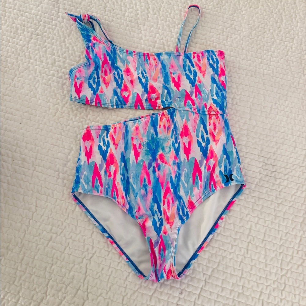 Girls Hurley One Piece Swimsuit